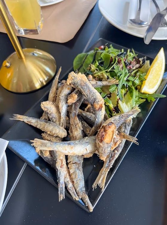 Sardynki od restauracji Antonio w Szałsza-Gliwice